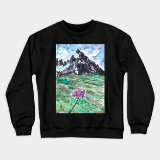 Mountain Flower Crewneck Sweatshirt